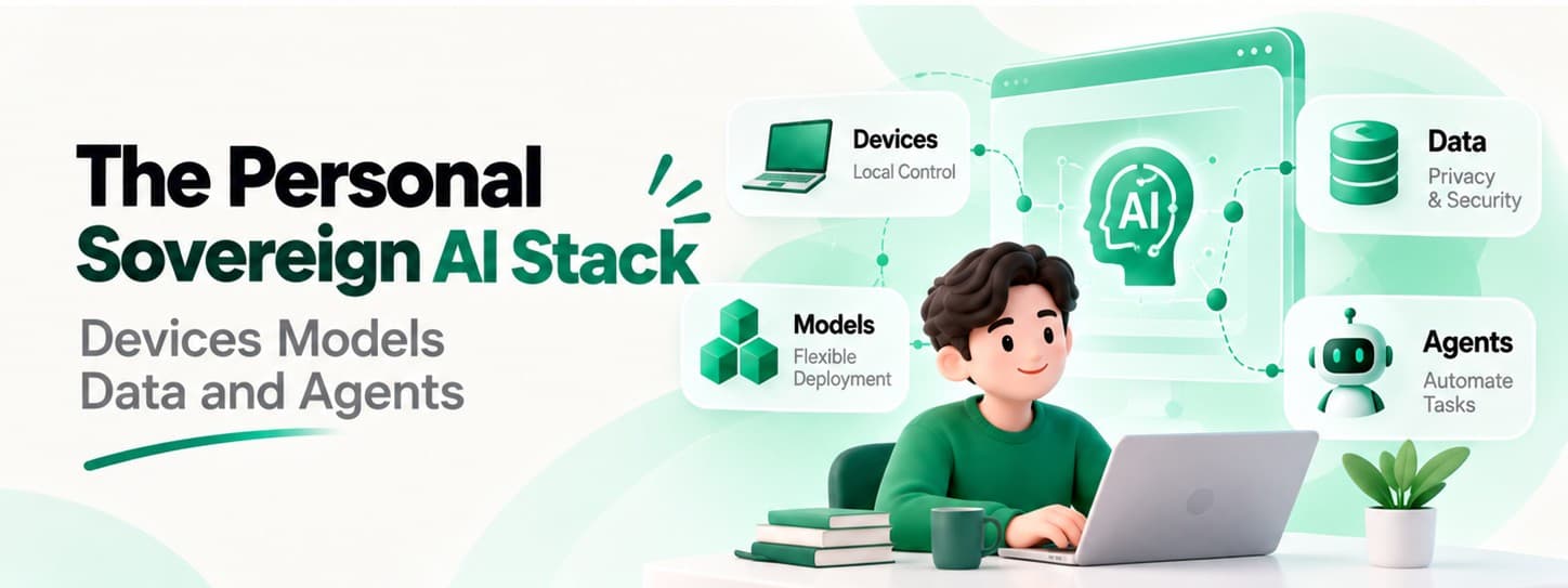The five layers of a personal sovereign AI stack