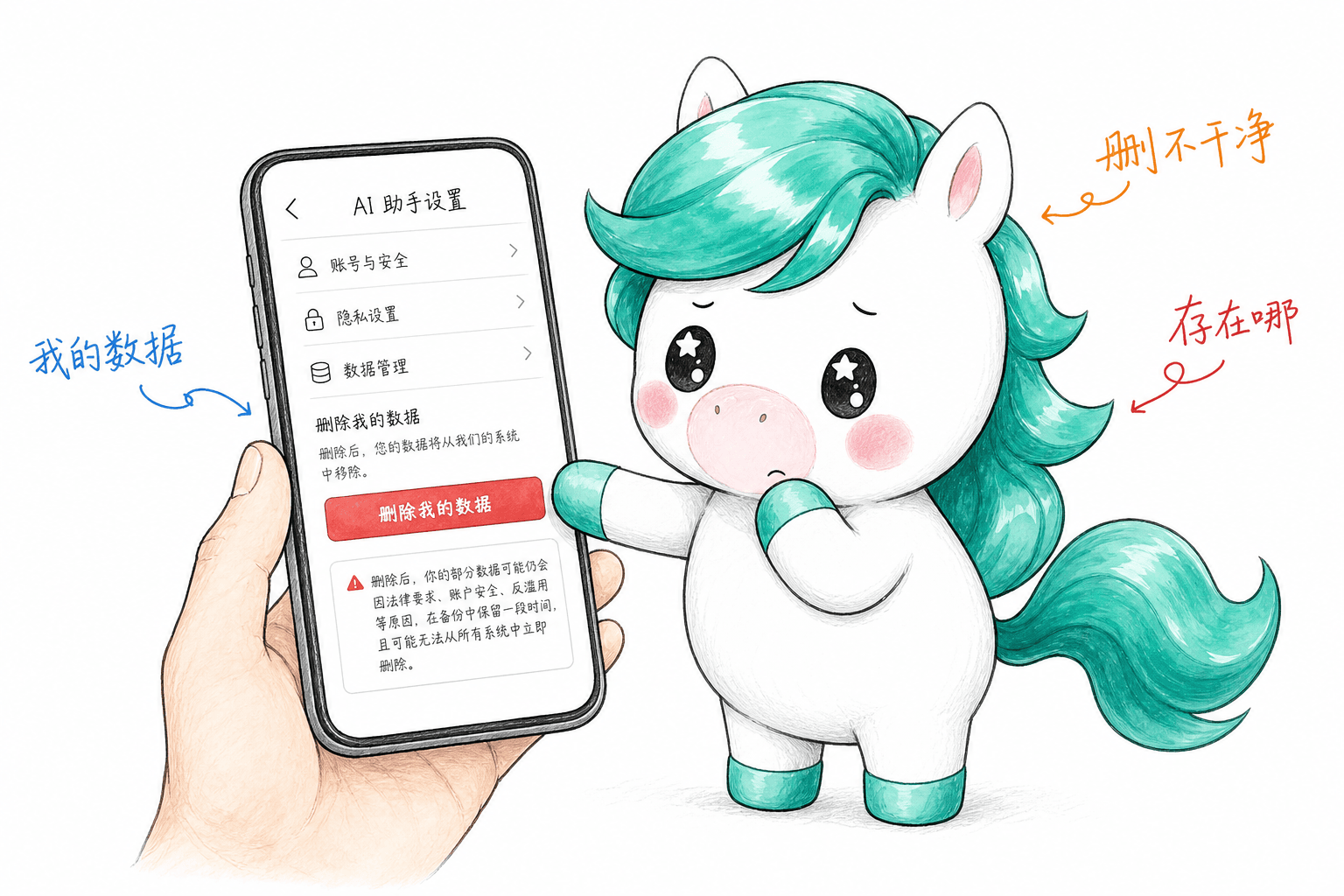 你和 AI 说的每句话，到底存在谁的服务器上？