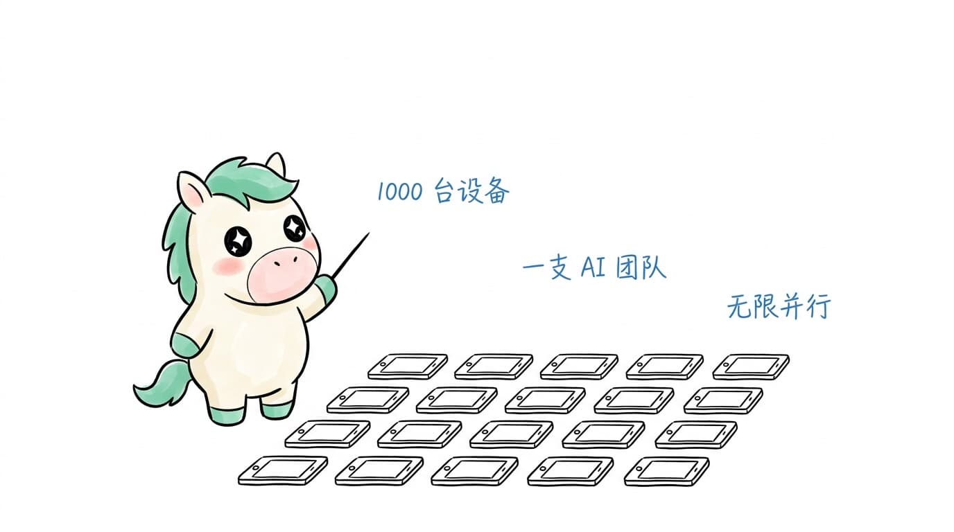 插画:千台设备组成你自己的AI团队