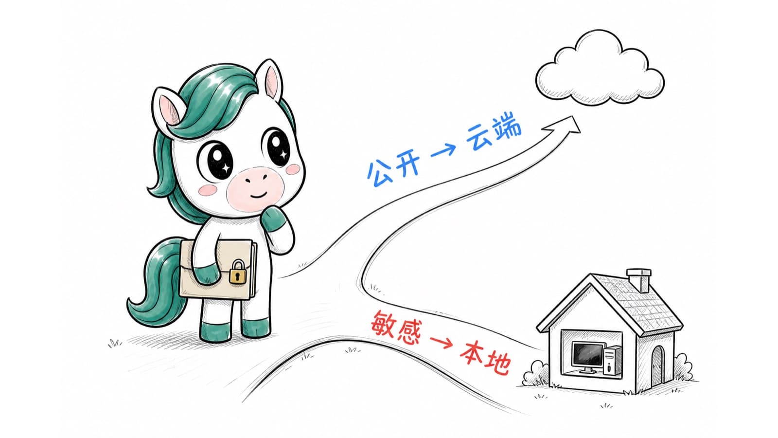 KarmaBox 敏感数据走本地,公开资料走云端